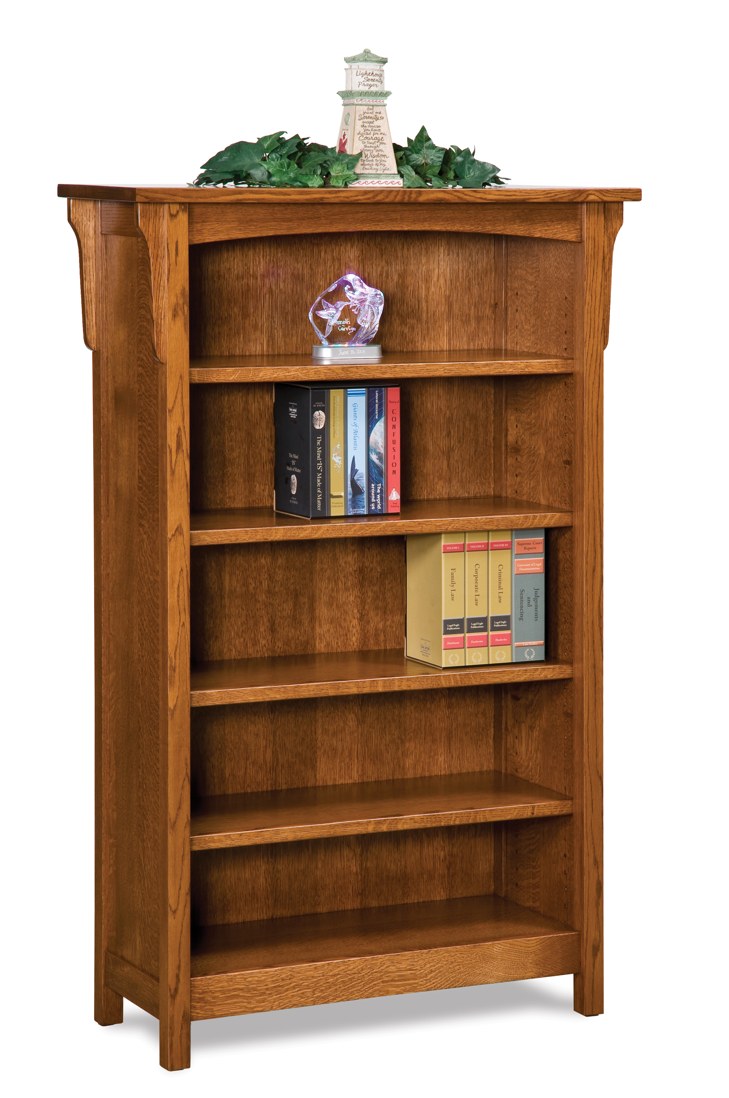 Bridger Mission 5 ft.  Bookcase-#132
