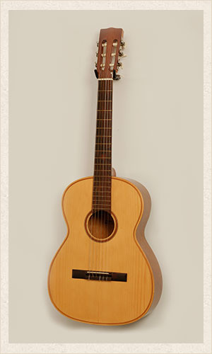 Light Wood Acoustic Guitar