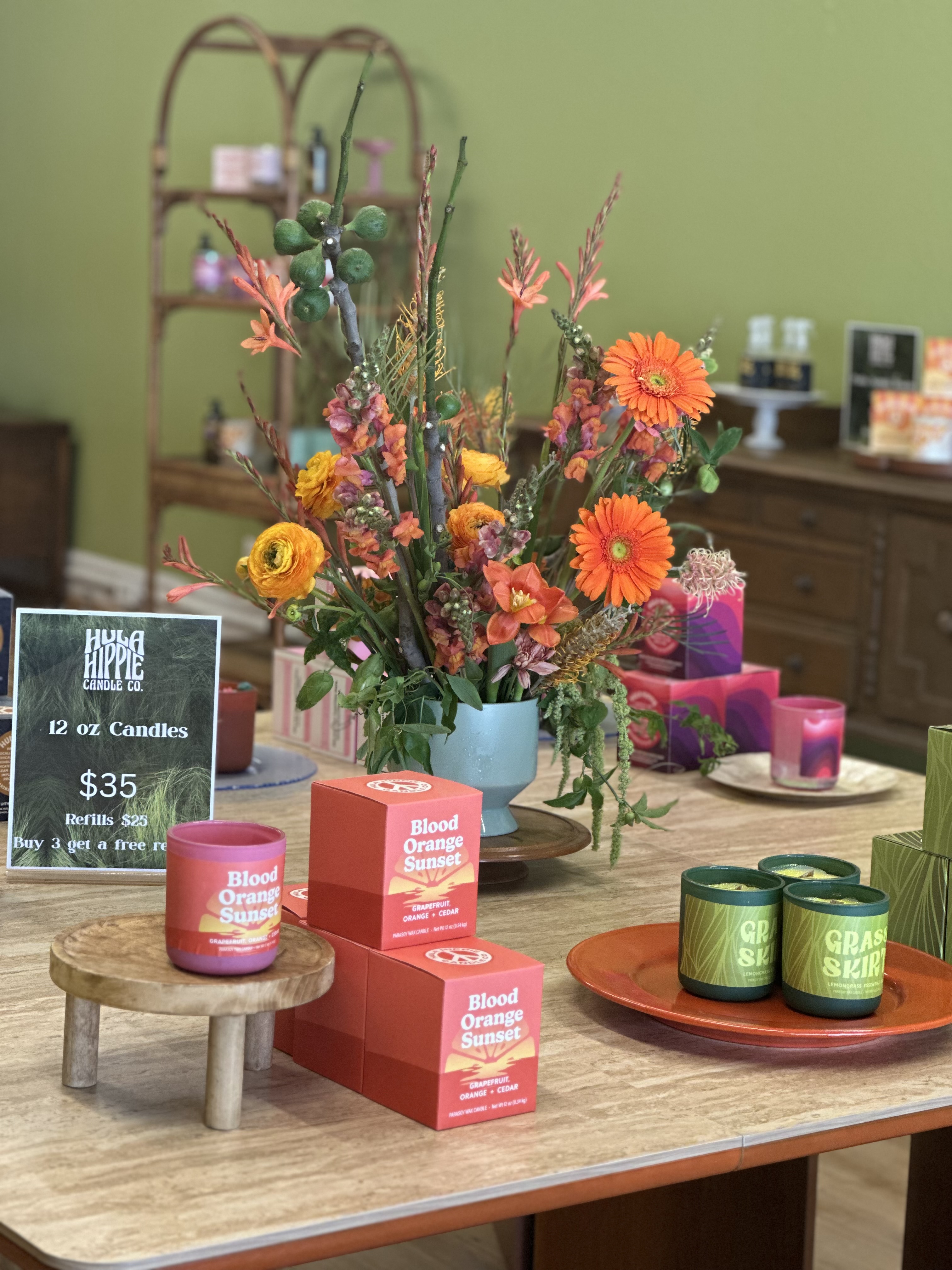 Hula Hippie Candle Co ~ 130 Kentucky St