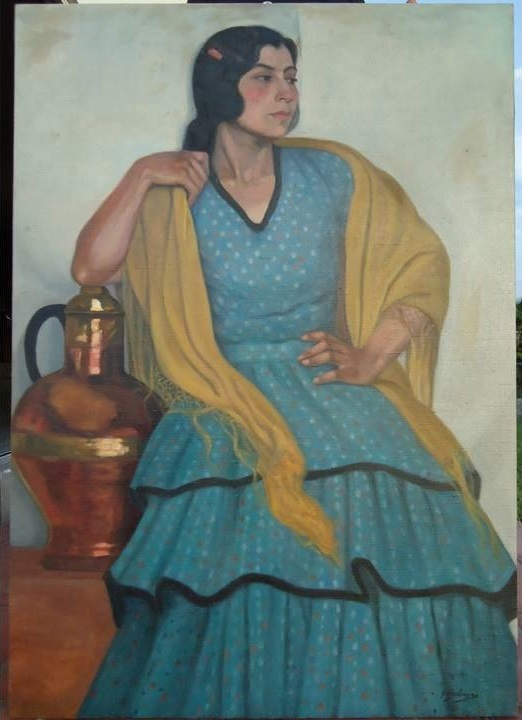 79
Ignacio Zuloaga
La Oterita
Óleo
113 x 80 cm