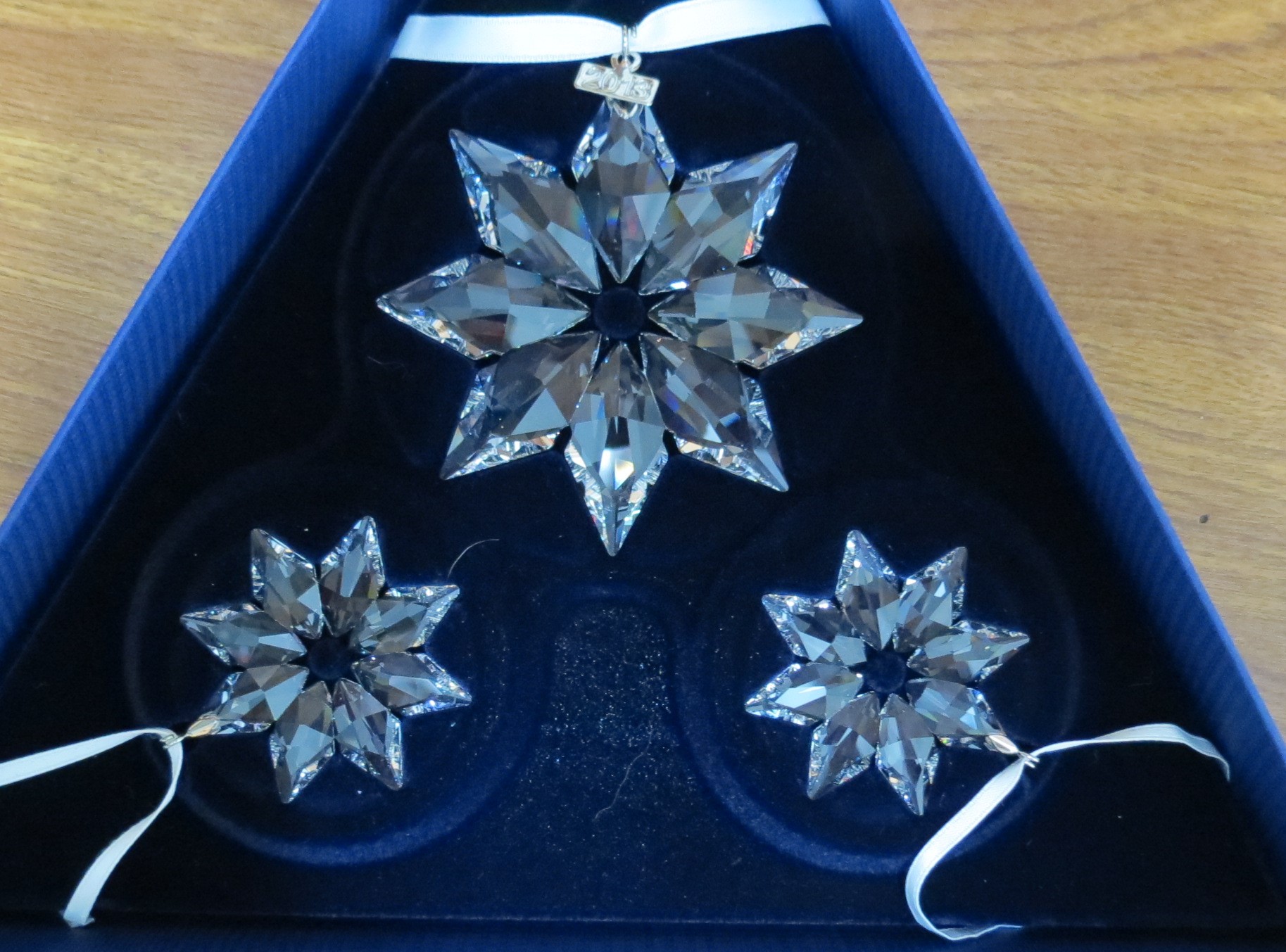 Sworaski Crystal Christmas Ornaments