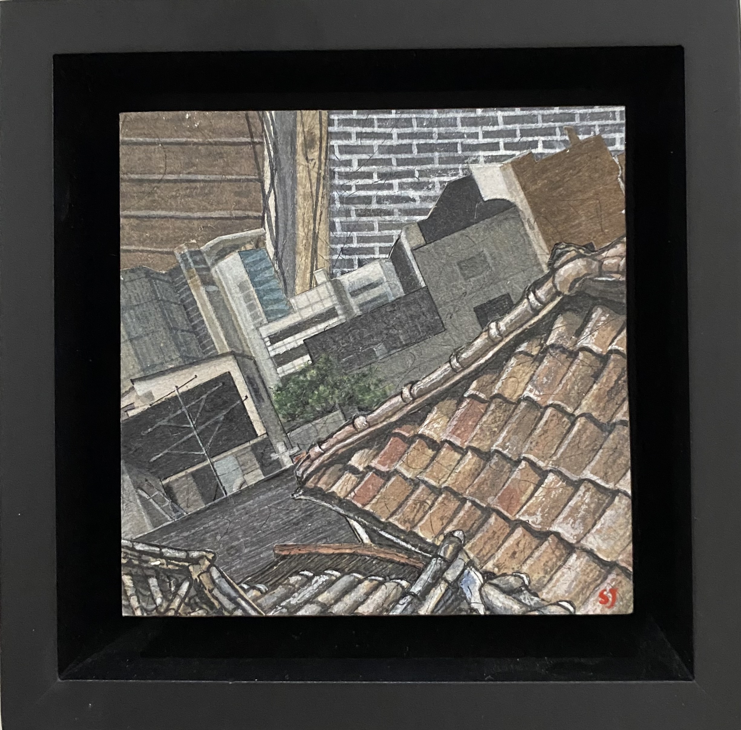 Fragmented Memories of Seoul
Watercolor on Mulberry paper
4" X 4"
$90.