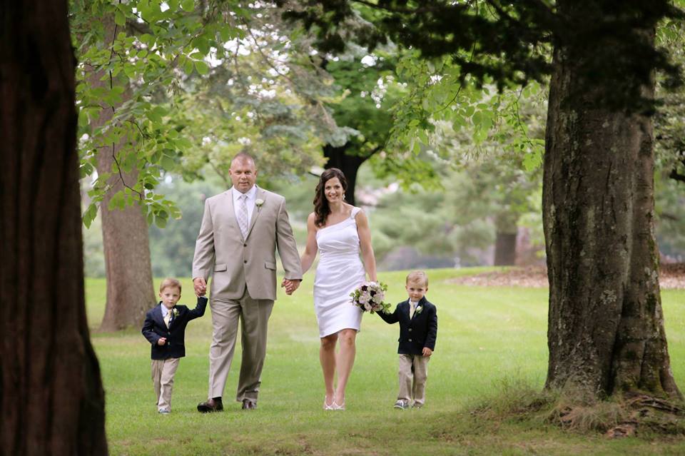 Jon, Loren, and their boys - married August 2013.  Photo courtesy of Cronin Hill Photography