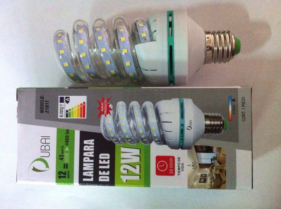 FOCO ESPIRAL DE LED 12W