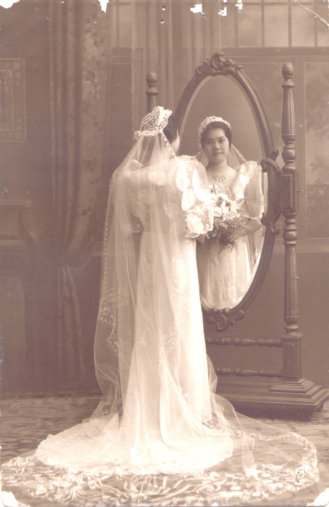 Maria Belen Talorda - wedding picture 10/31/1937