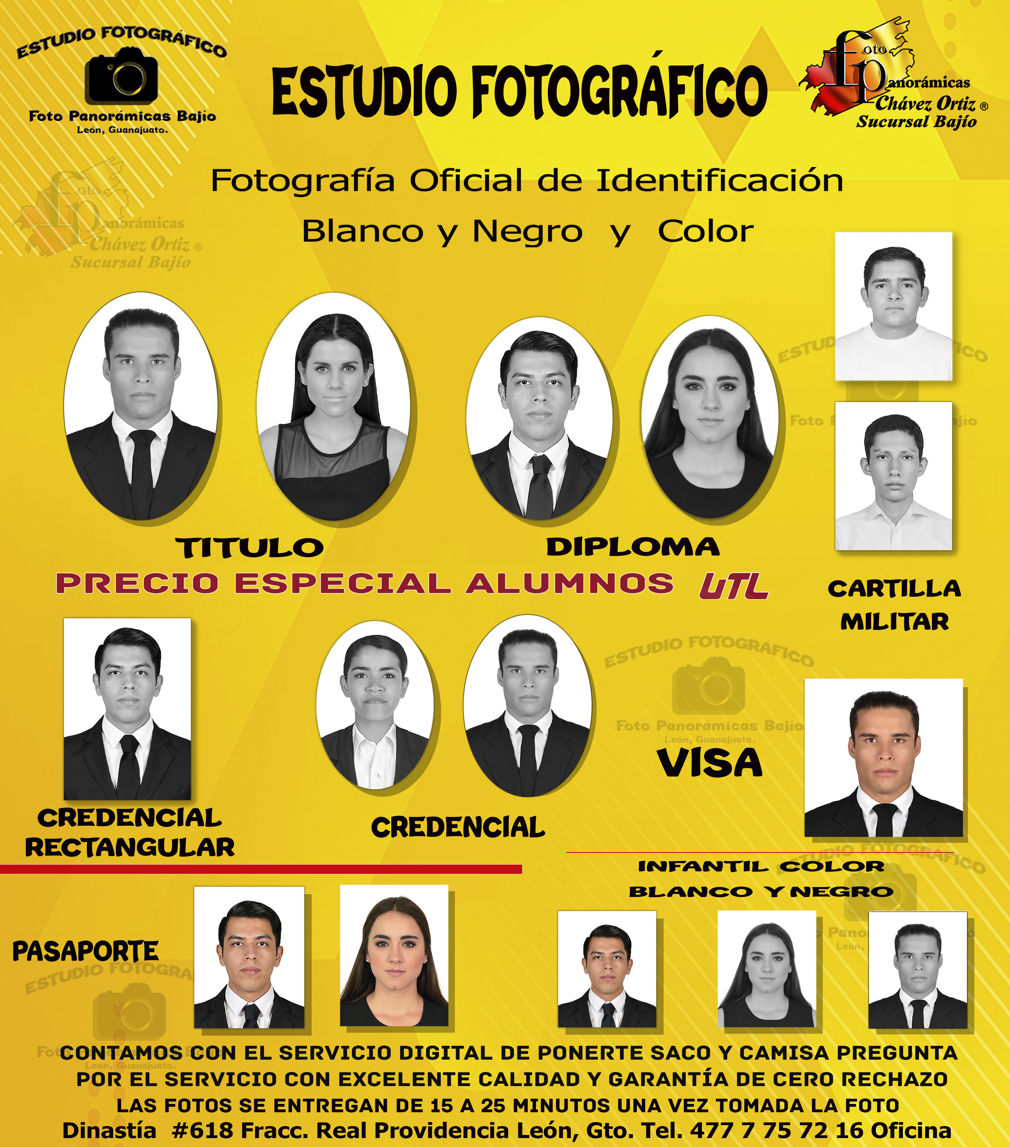 Fotos para Identificacion y Documentos