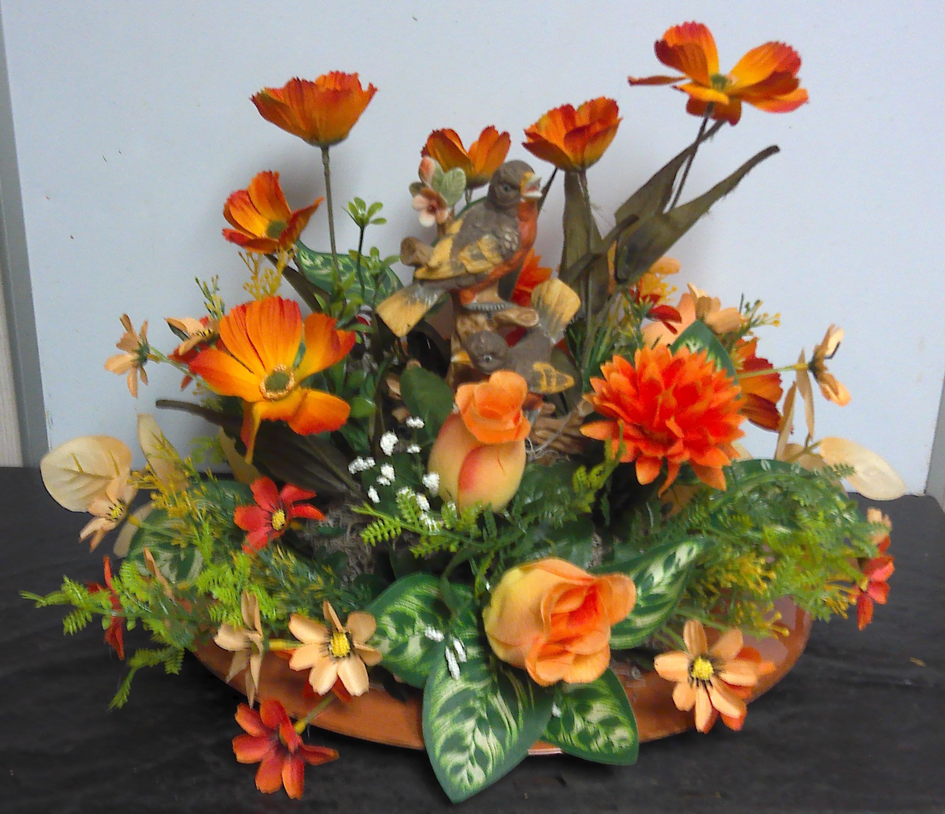 (32)  "SILK" Bird Arrangement
$50.00