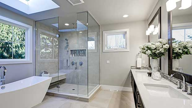 Spacious Bathroom