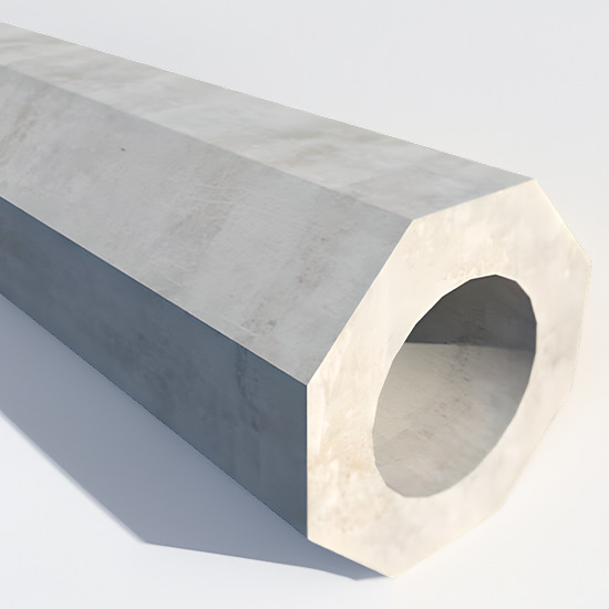 Poste de concreto reforzado