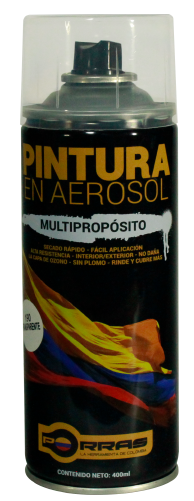 Pintura en aerosol transparente Porras