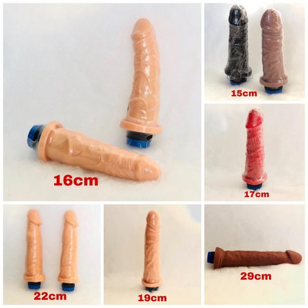 Prótese Maciça 
com vibro a partir
 de R$110,00