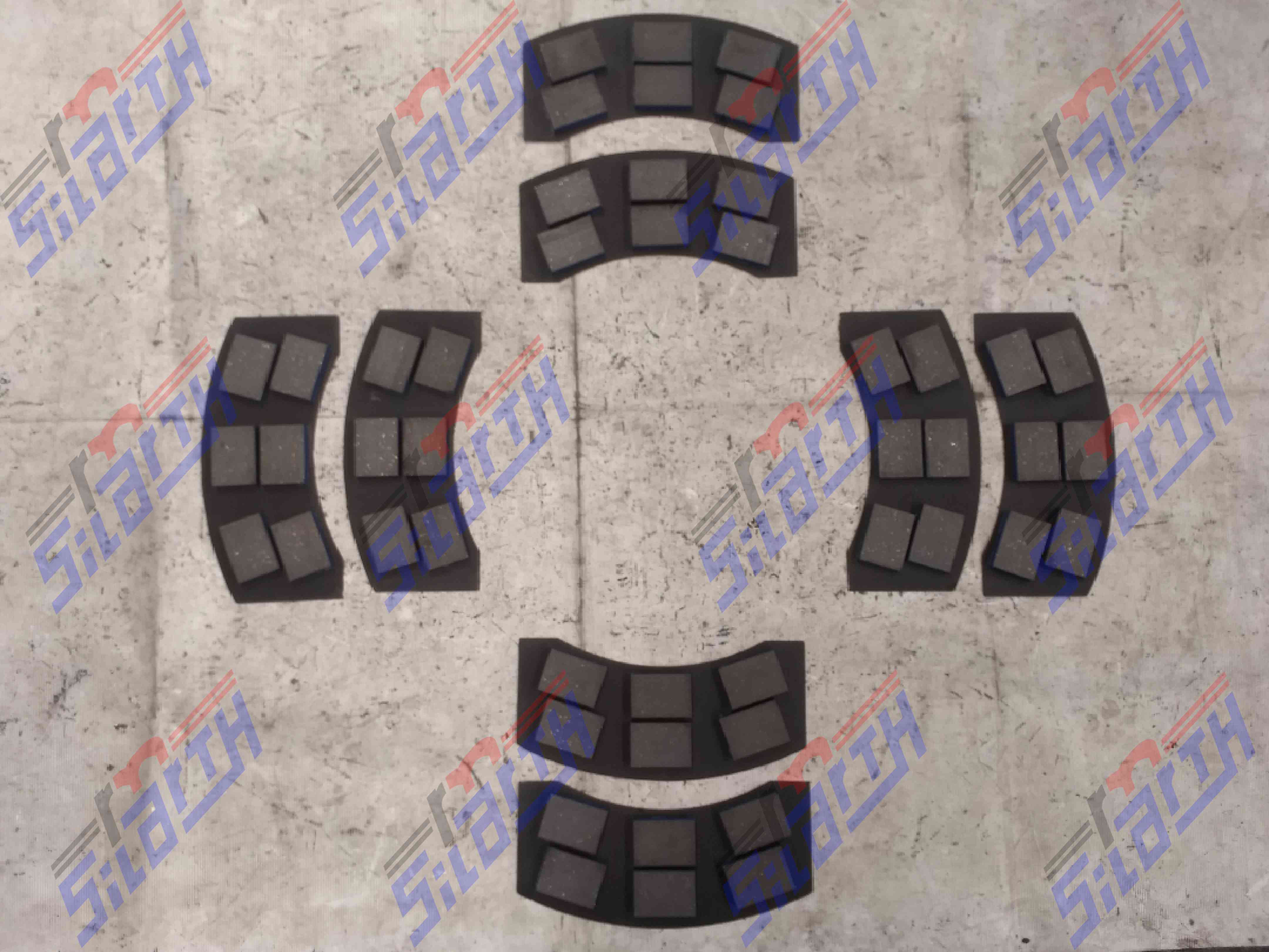 SEGMENTO DE DISCO 25" DE PRENSA 400 T