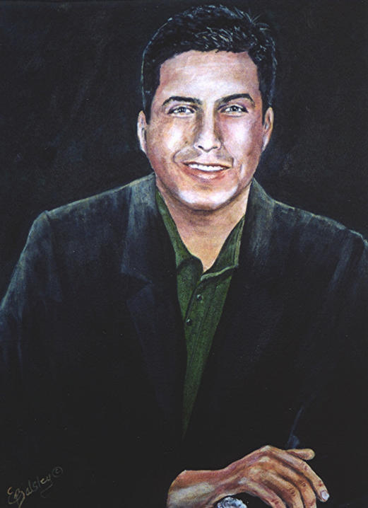 Kenny, Acrylic, 18x24   SOLD