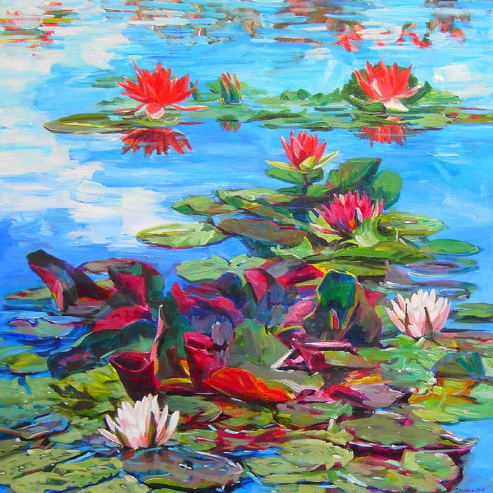 After Rain 24x24 sold