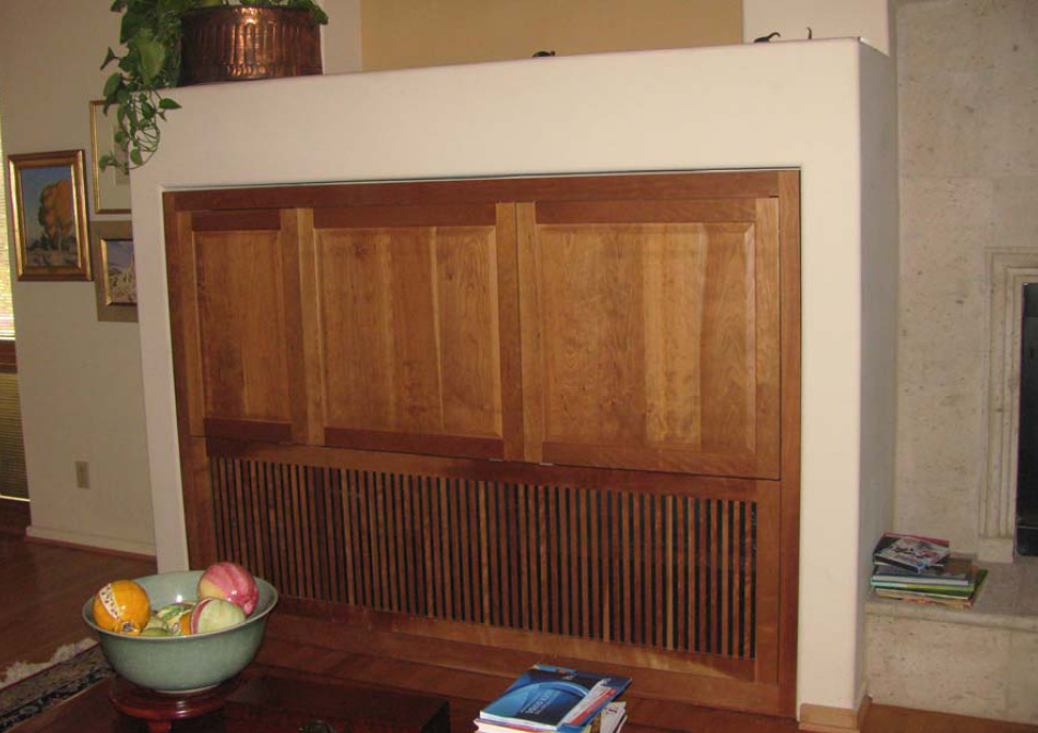 Custom Livingroom Storage