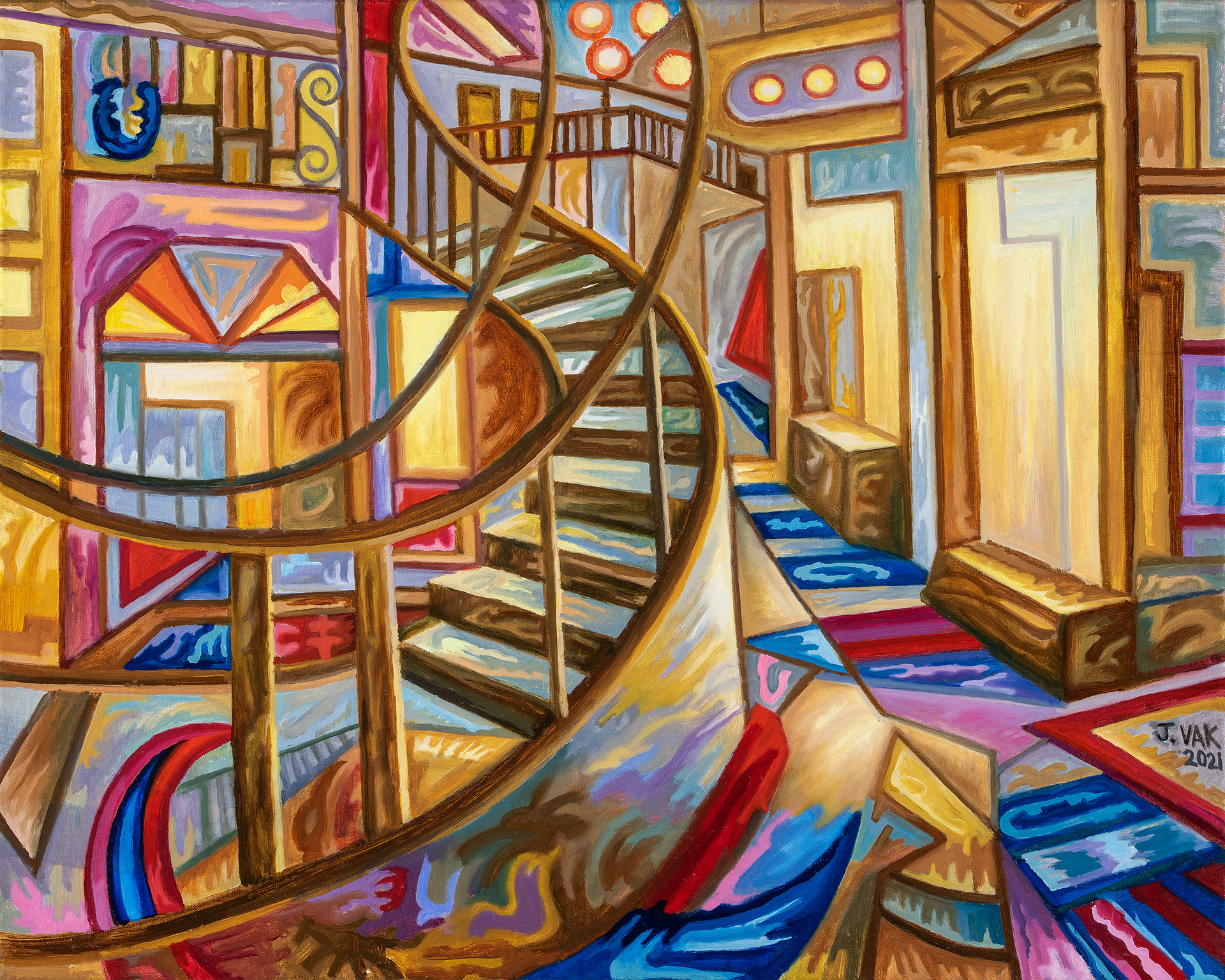 The Stairway
24 X 30 Original Oil
$2000
2021