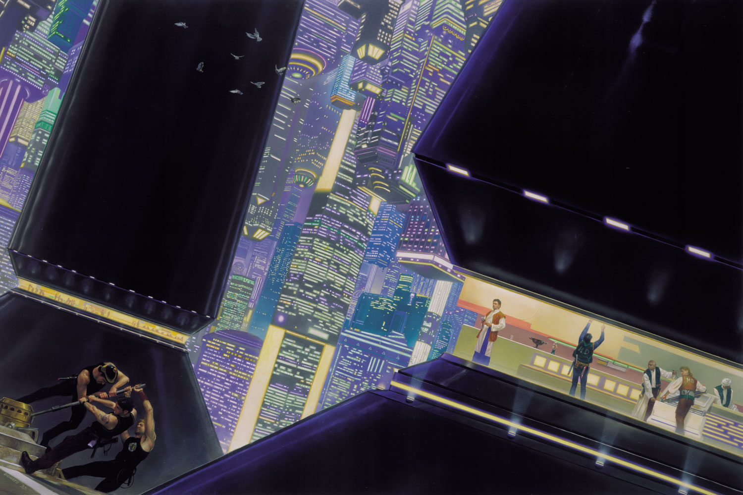 Twins
34" x 22" Oil on Panel 1999