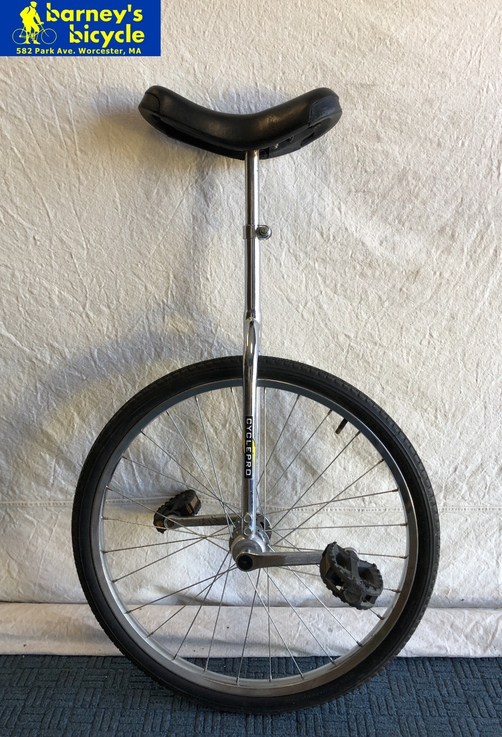 24" Wheel Chrome Unicycle
$74.00