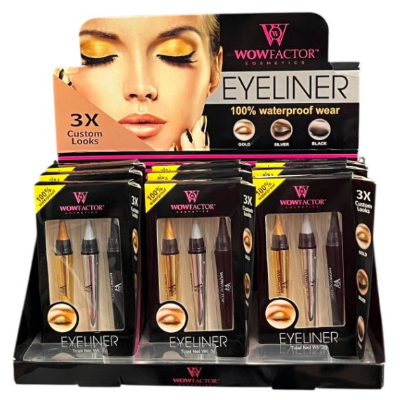 WE3X-D
WF WATERPROOF EYELINER 3PK KIT
12 PC