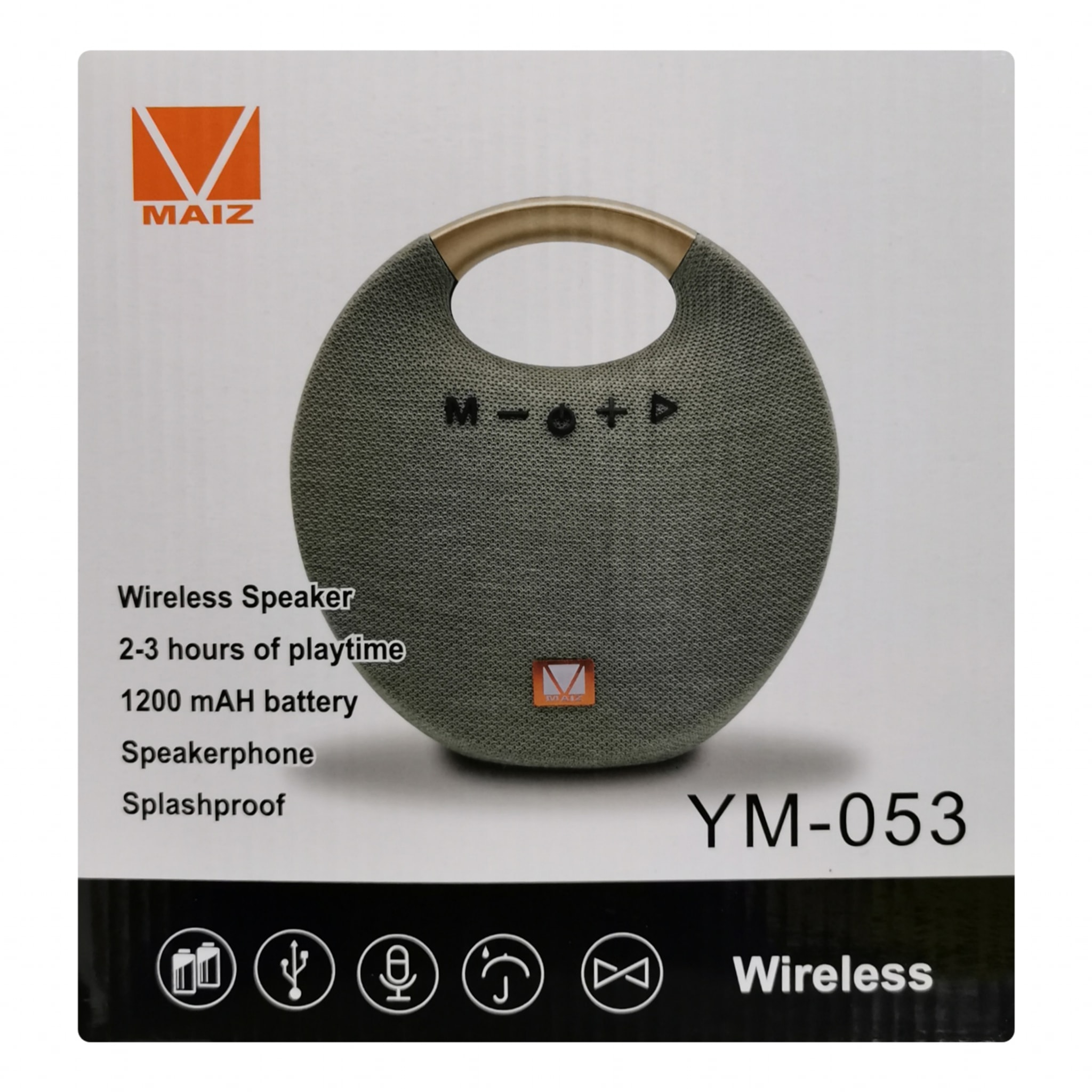 YM-053
BOCINA DE TELA TIPO BOL