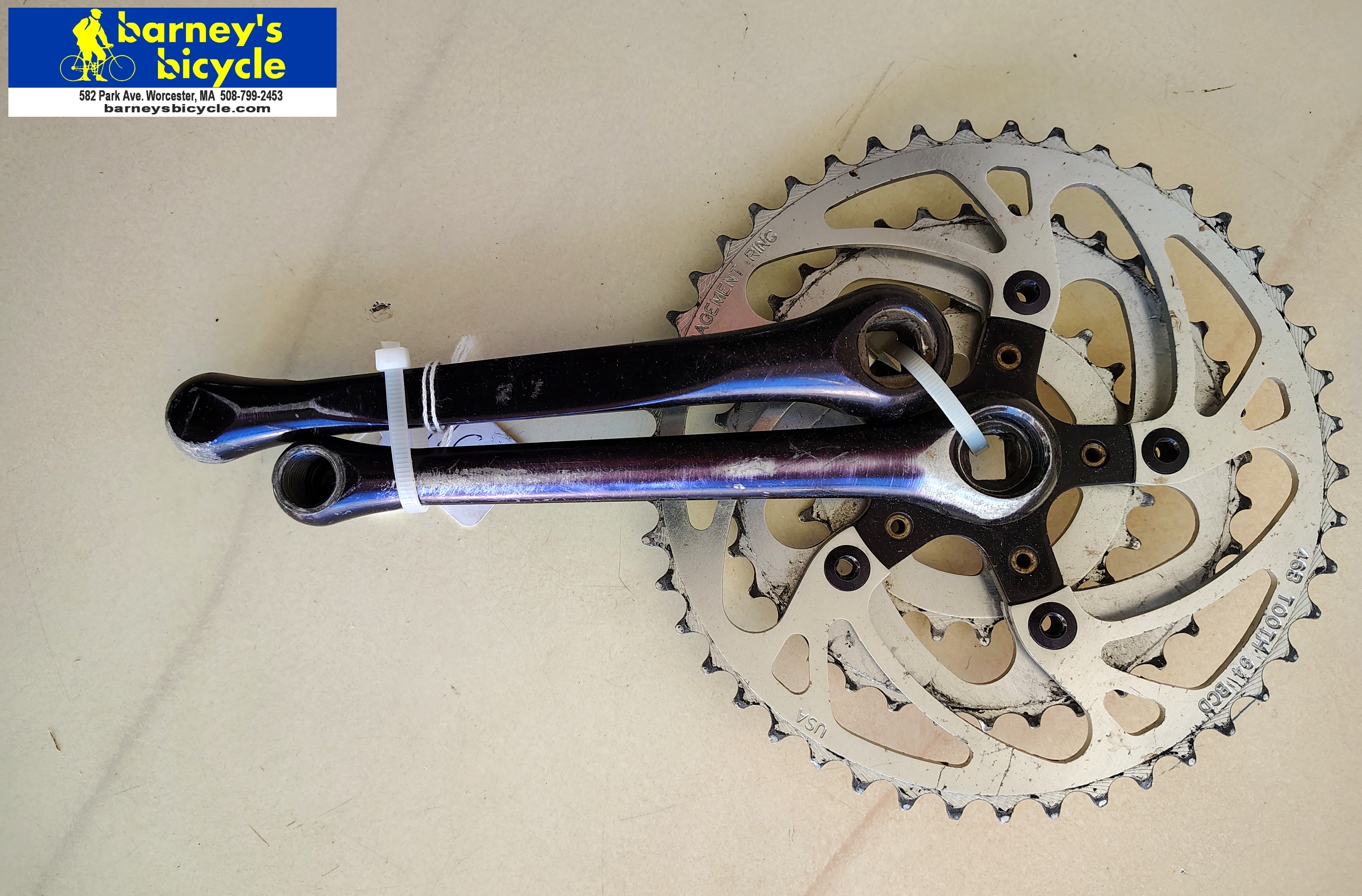 Grafton Triple Crank
175 mm, Chainrings 46/38/24
Used: $49.00

