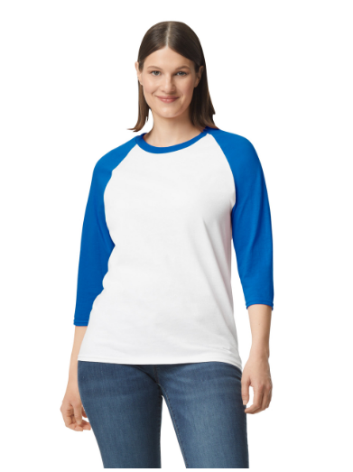 PLAYERA TIPO RAGLAN 3/4 ADULTO