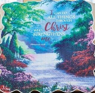 (SORRY OUT OF STOCK!!)
(57A) Religious" Throw
(I Can Do All Things Through
Christ That Strengthens Me)
$69.50