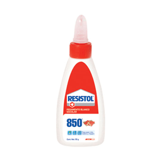 RESISTOL 850 BLANCO DE 55 GRS
PEGAMENTO ESCOLAR NO TOXICO 1 PIEZA
ARTÍCULO: PEGAMENTO LIQUIDO
COLOR: BLANCO
MARCA: HENKEL
MODELO: RESISTOL 850
CANTIDAD: 55 GR