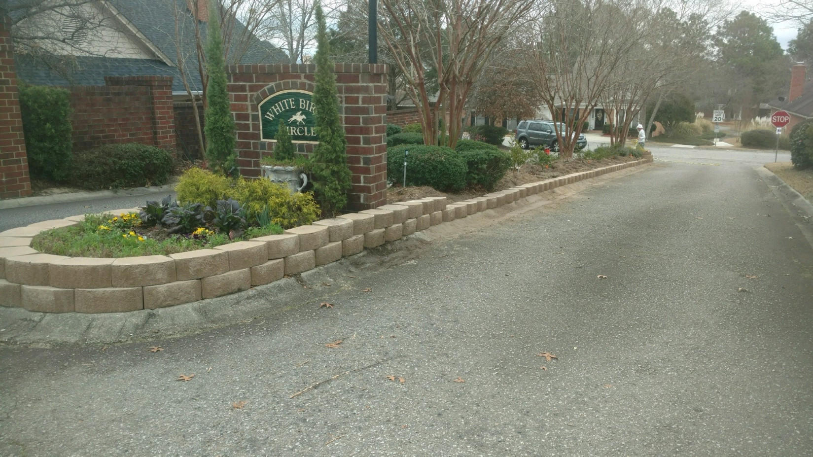 White Birch Circle Home Owners Association, Inc. Landscaping