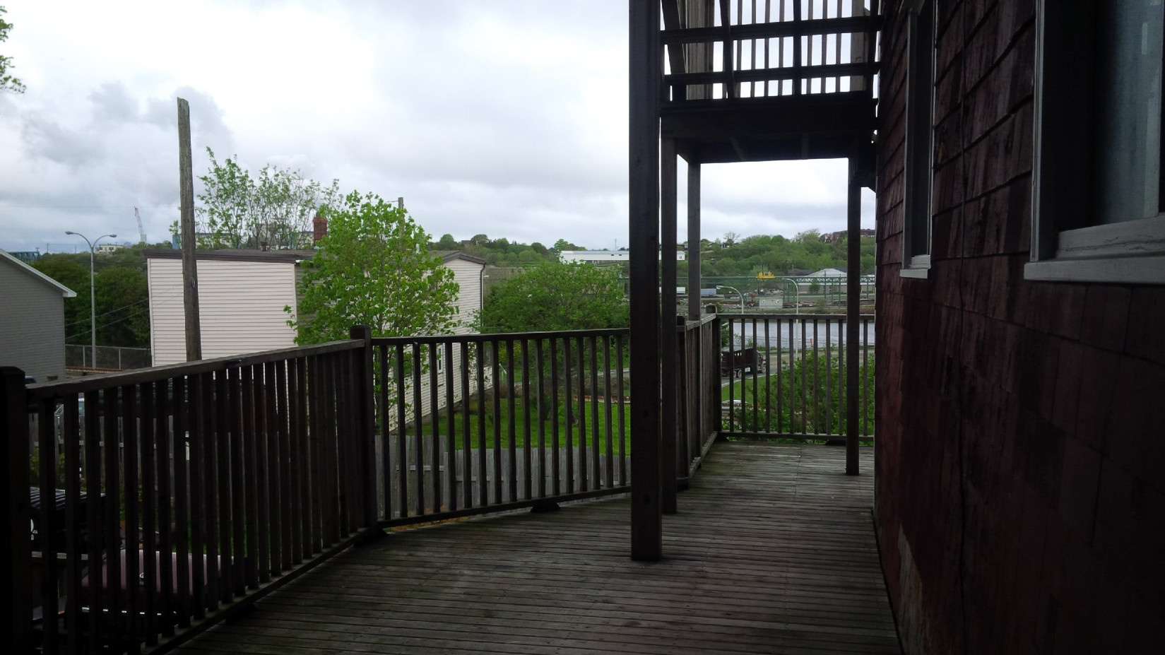 Deck Outside Kitchen