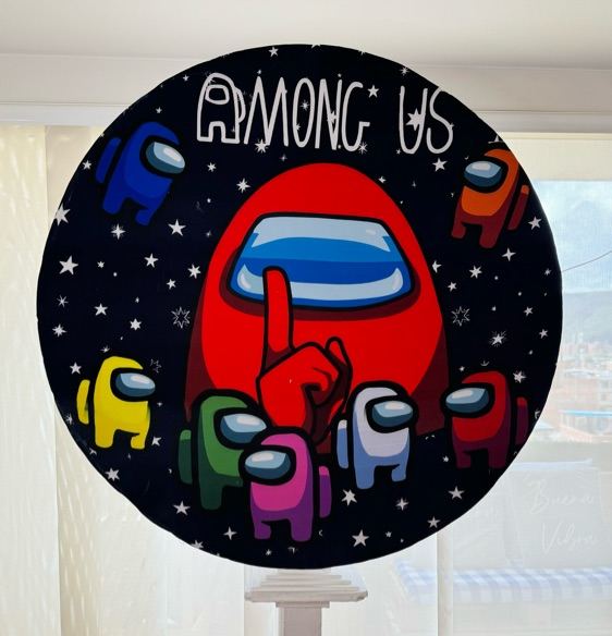 Circulo Efecto 3D Tematico
1.30m diametro x 2.20cm Altura
$80.000