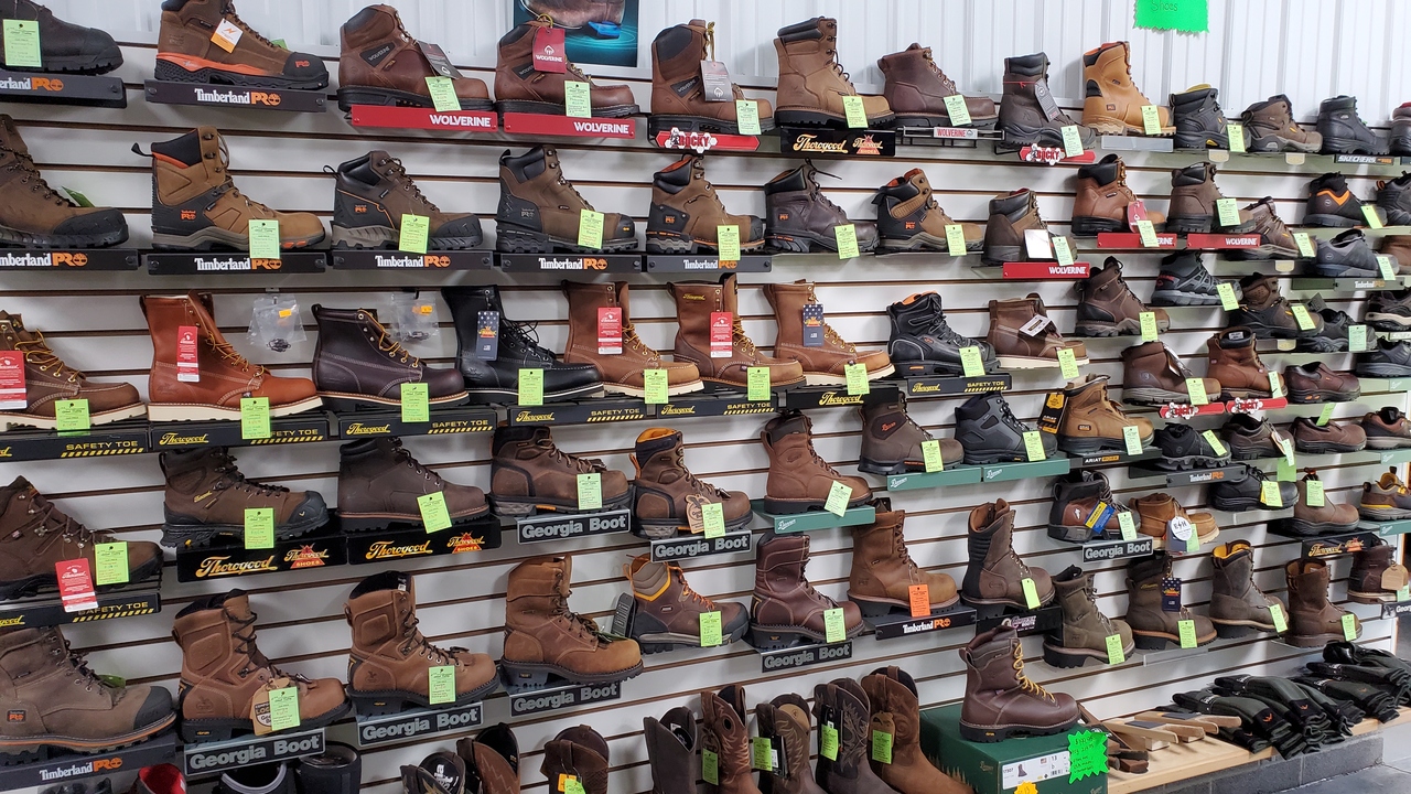 Work boots store nearby online