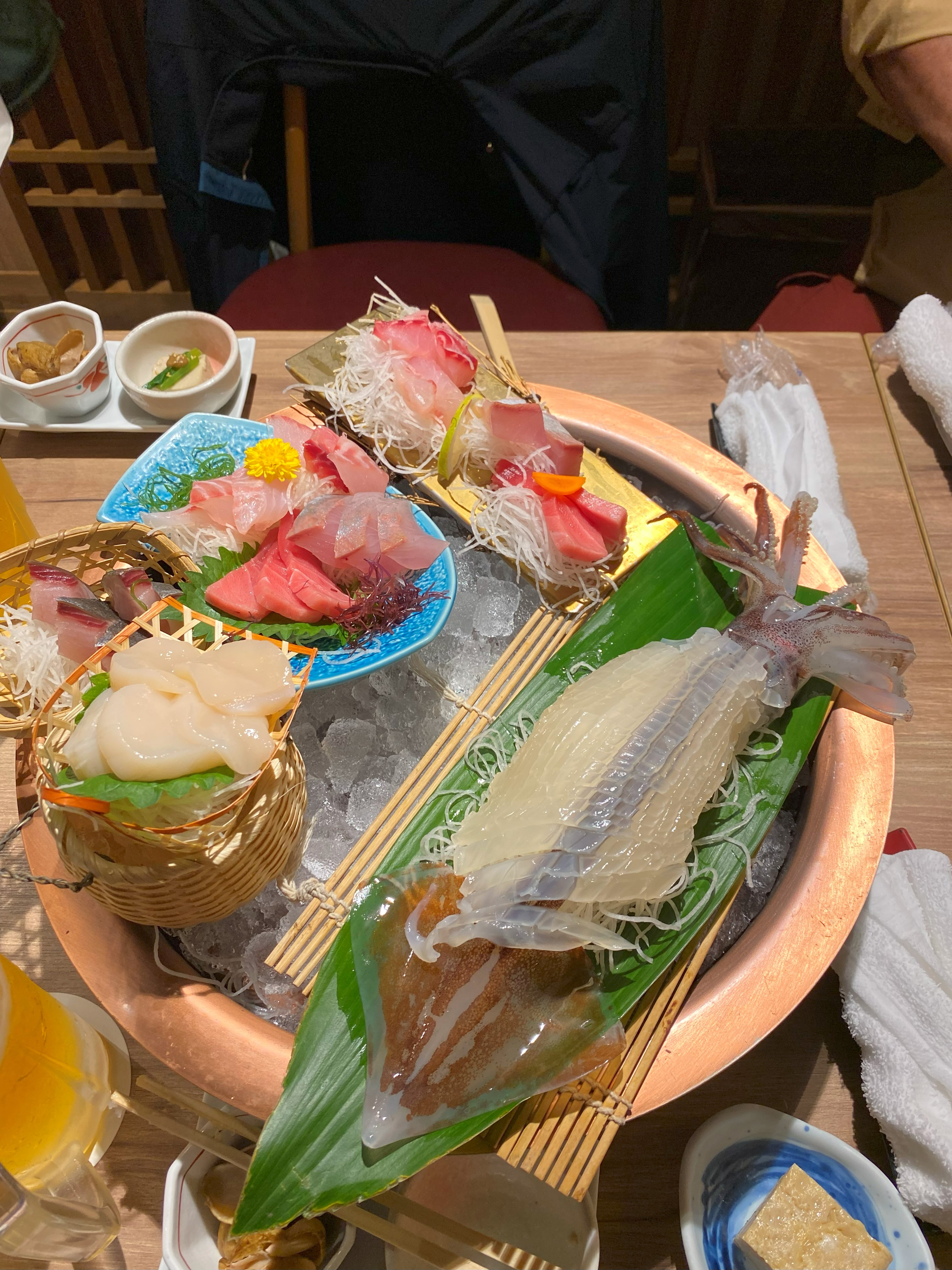 The squid was still moving!