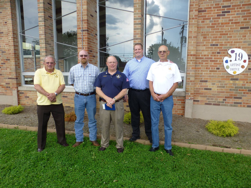 Lodge members visiting Nashville Lodge #135