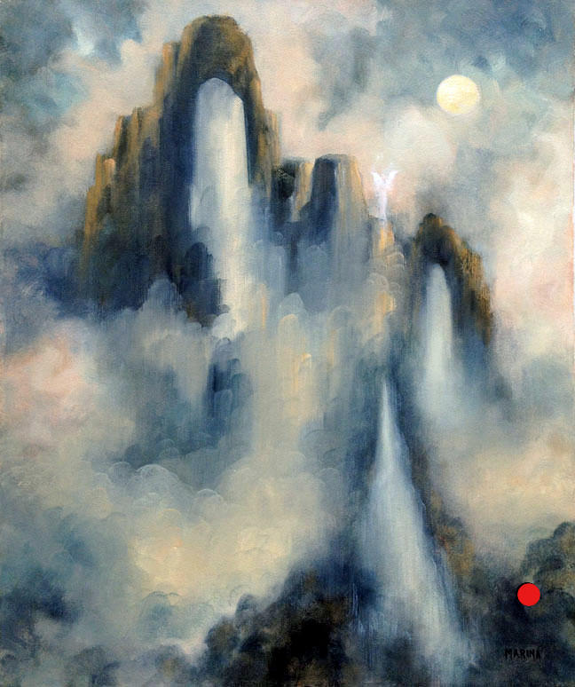 Angel Falls
20 x 24 
Oil on canvas