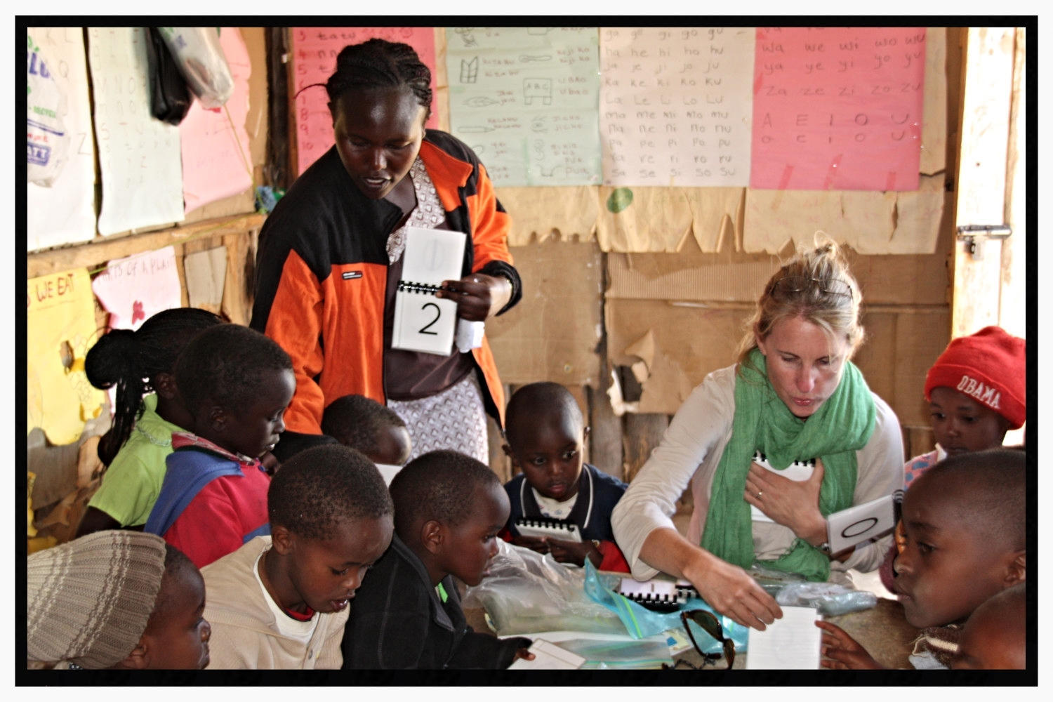 Supporting a local school in Nanyuki, Kenya