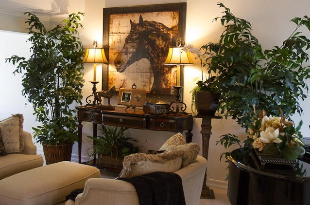 AFTER -  Equestrian themed home sweet home.