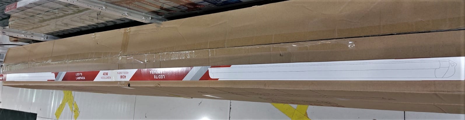 REGLETA SL-T8N
40W  240CM