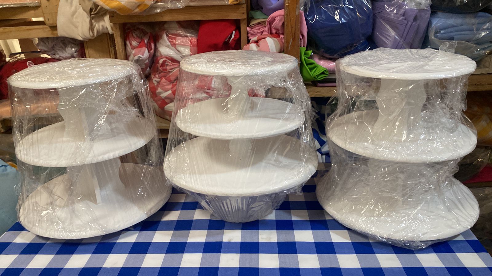 Base redonda para postres
3 niveles
Alquiler $ 30.000