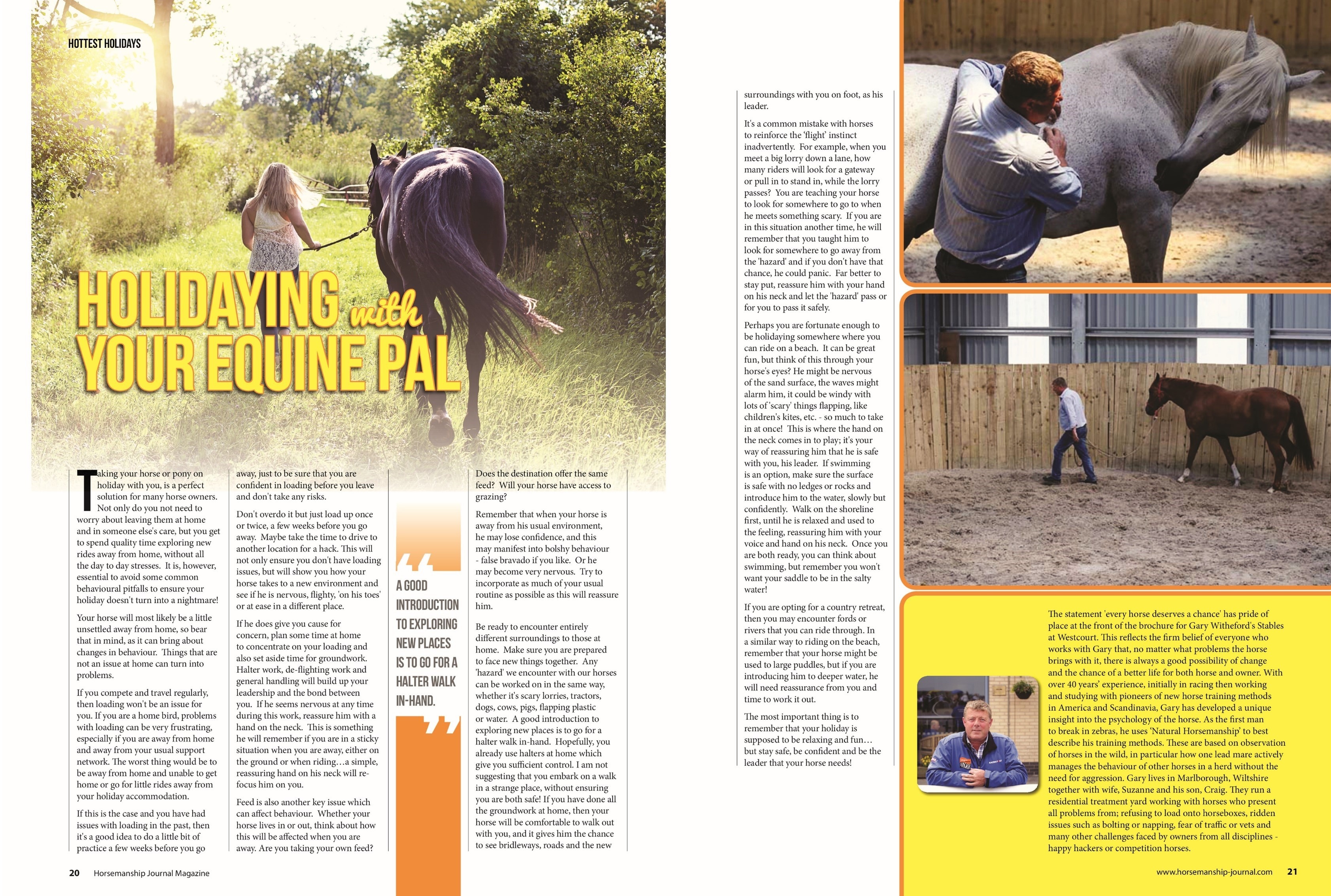 April 2018 - Horsemanship Journal