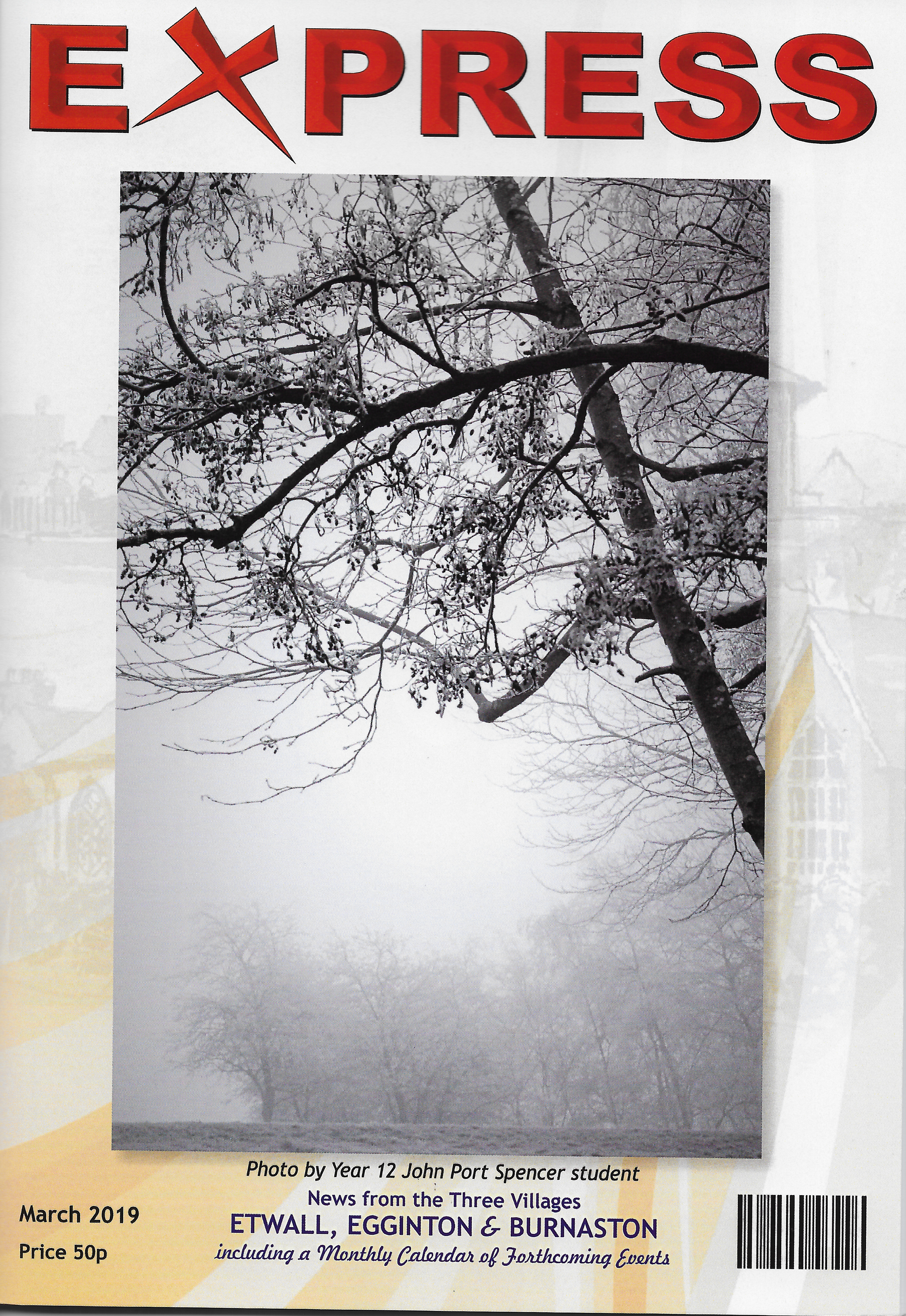 Misty White Morning in Etwall