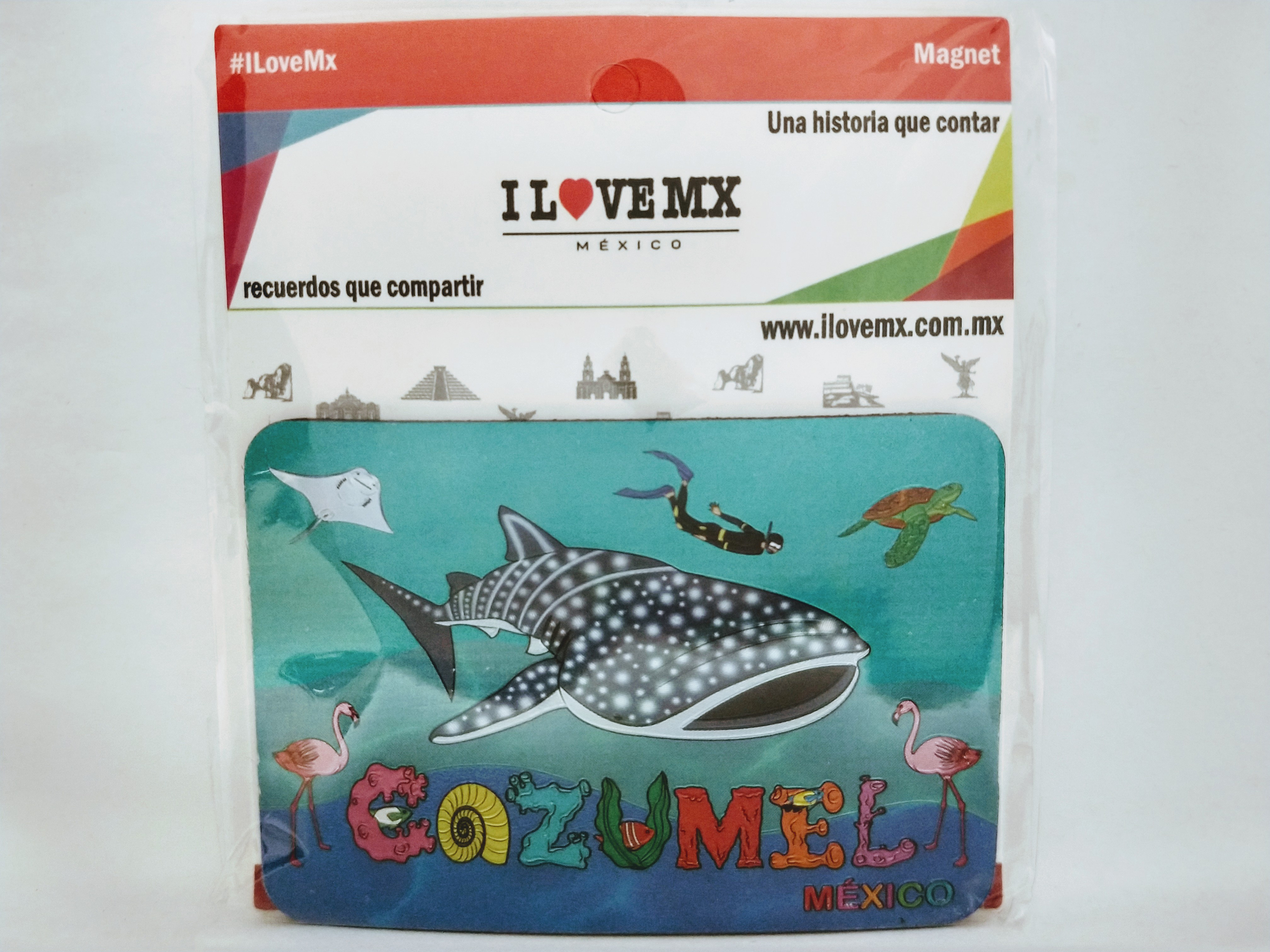 IMÁN METALIZADO COZUMEL
8cm Ancho
5.6cm Alto