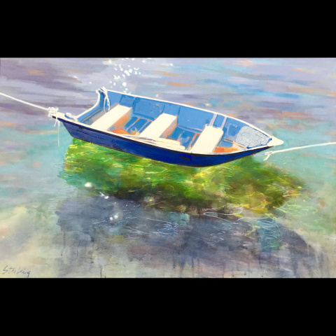 Dancing Light 2
36"x24"
acrylic on canvas