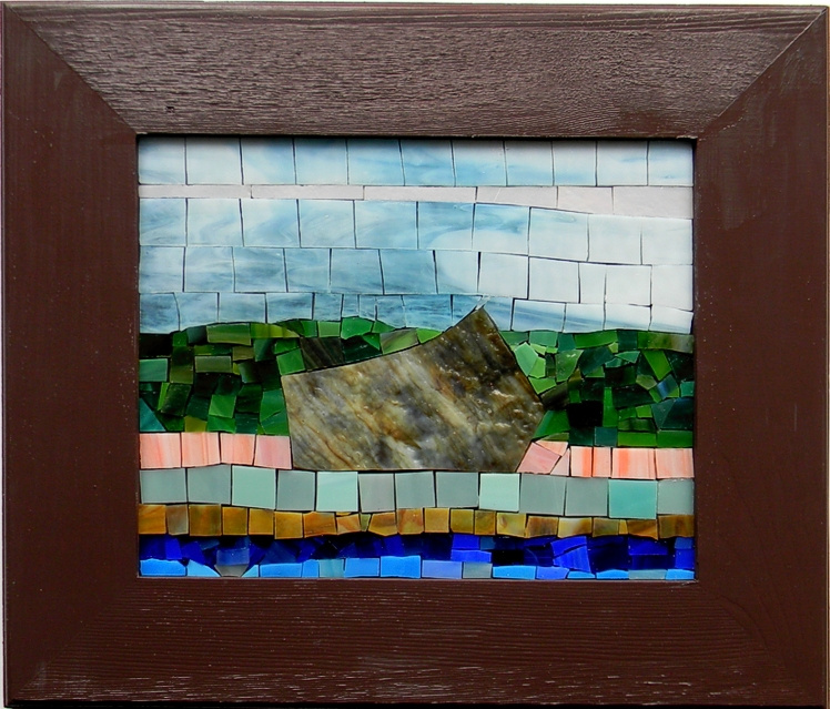 "Stillnes"
by Nataliya Guchenia
Glass Size - 8"H X 9 1/2"W
$200.00