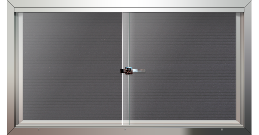 VITRINA DE PARED RANURADO