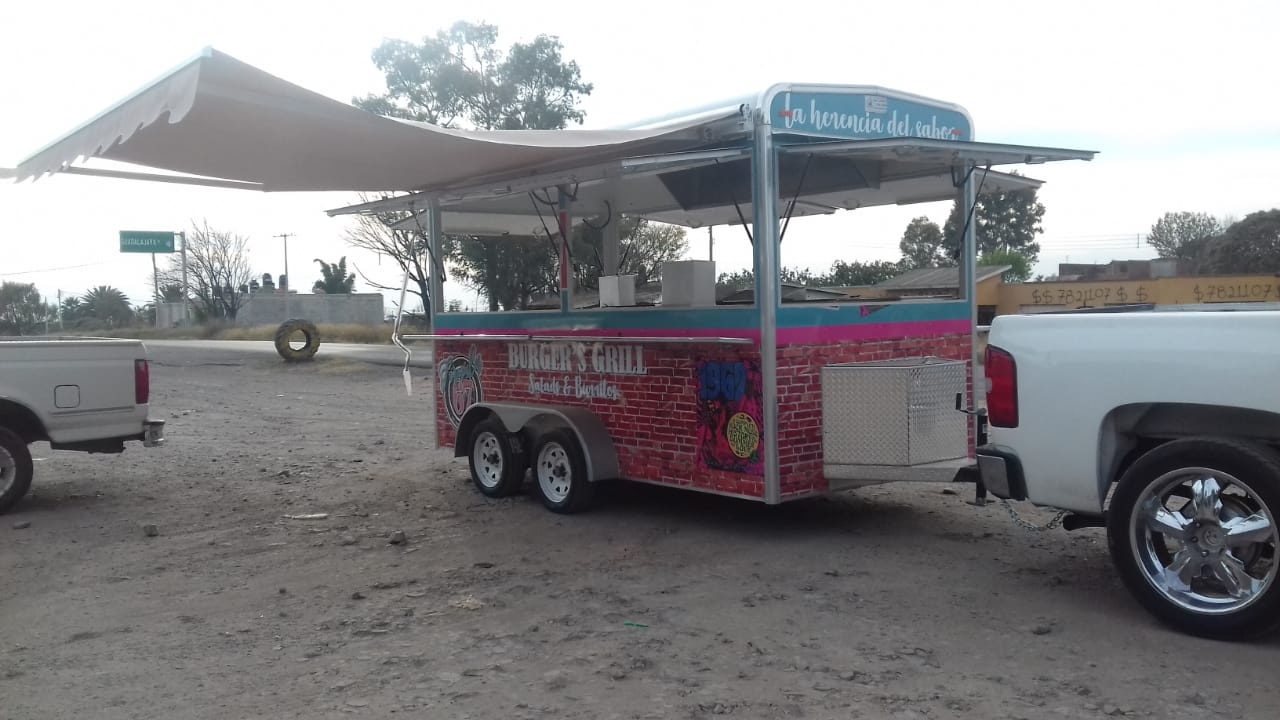 REMOLQUE LONCHERO DOBLE EJE