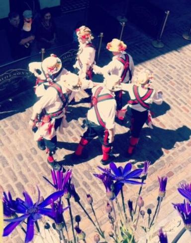 Looking down from the White Horse Carnaby St
