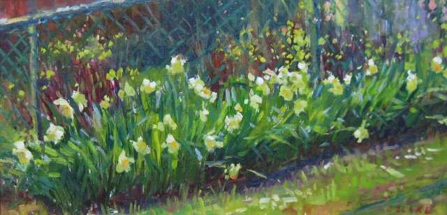 Blake, Virginia Spring, 8" x 16" Oil