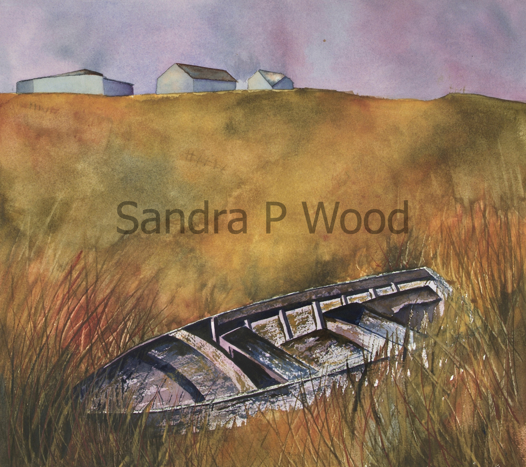 JUST WAITING
(watercolor)

