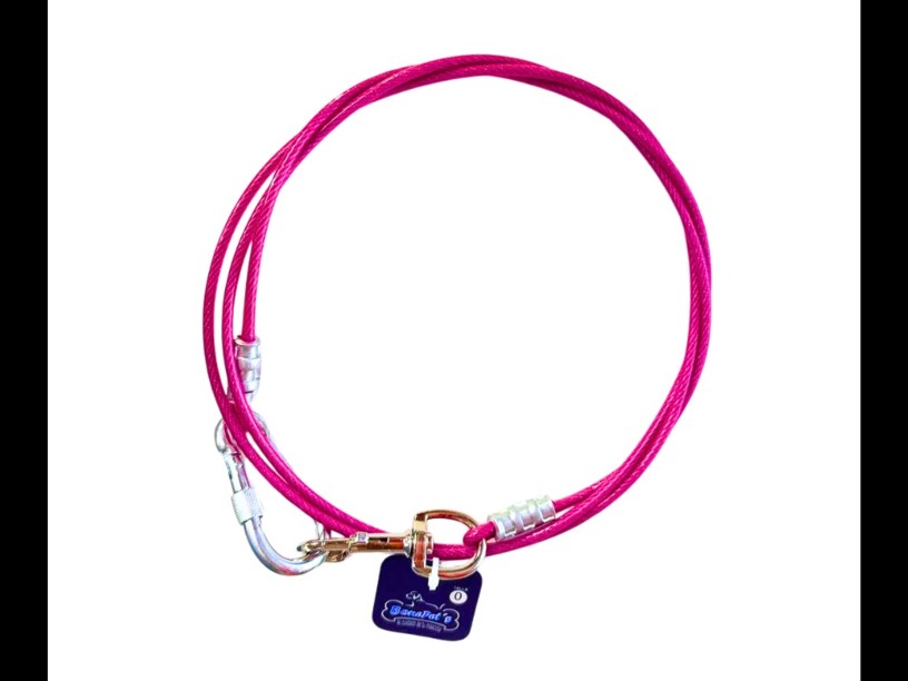 BON203 - CABLE DE ACERO 
MEDIANO COLORES 2 MTS 
(AMARRE)